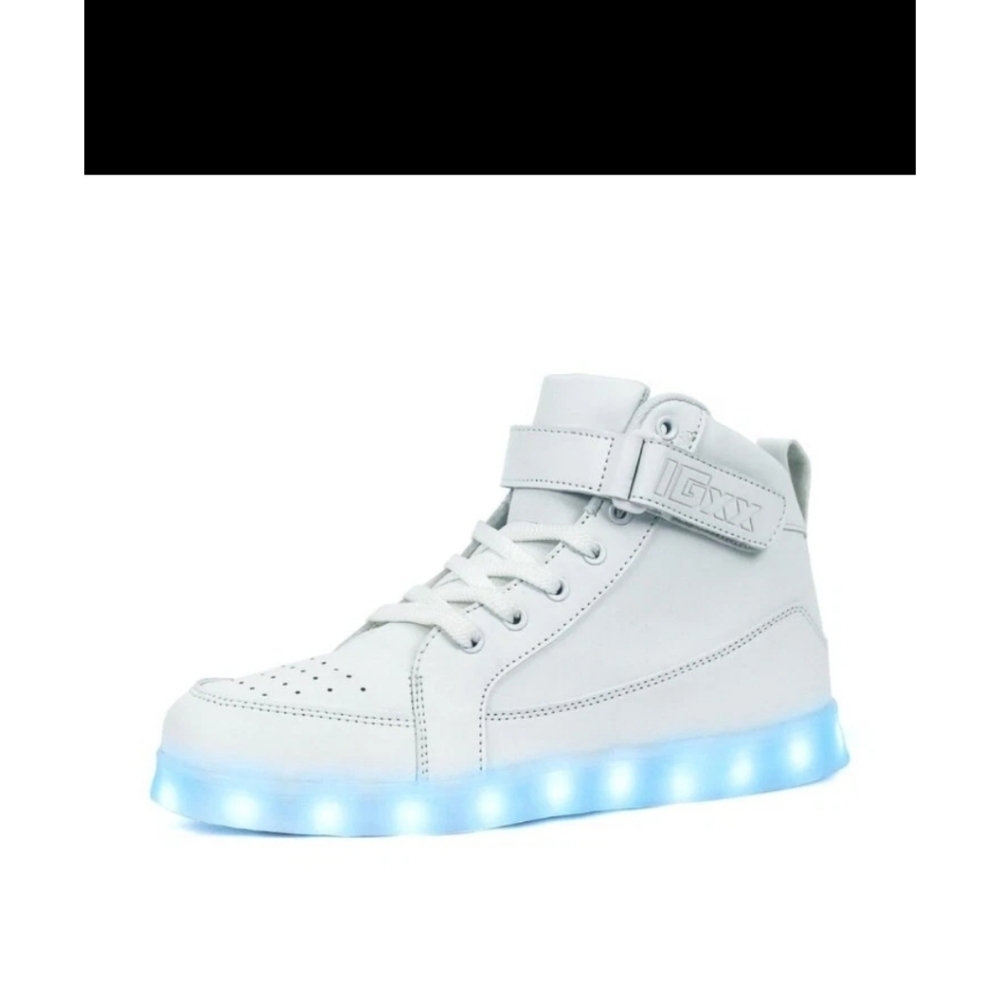 IGxx LED Light Up Shoes High Top Sneakers Unisex  Adults/Kids size 6
